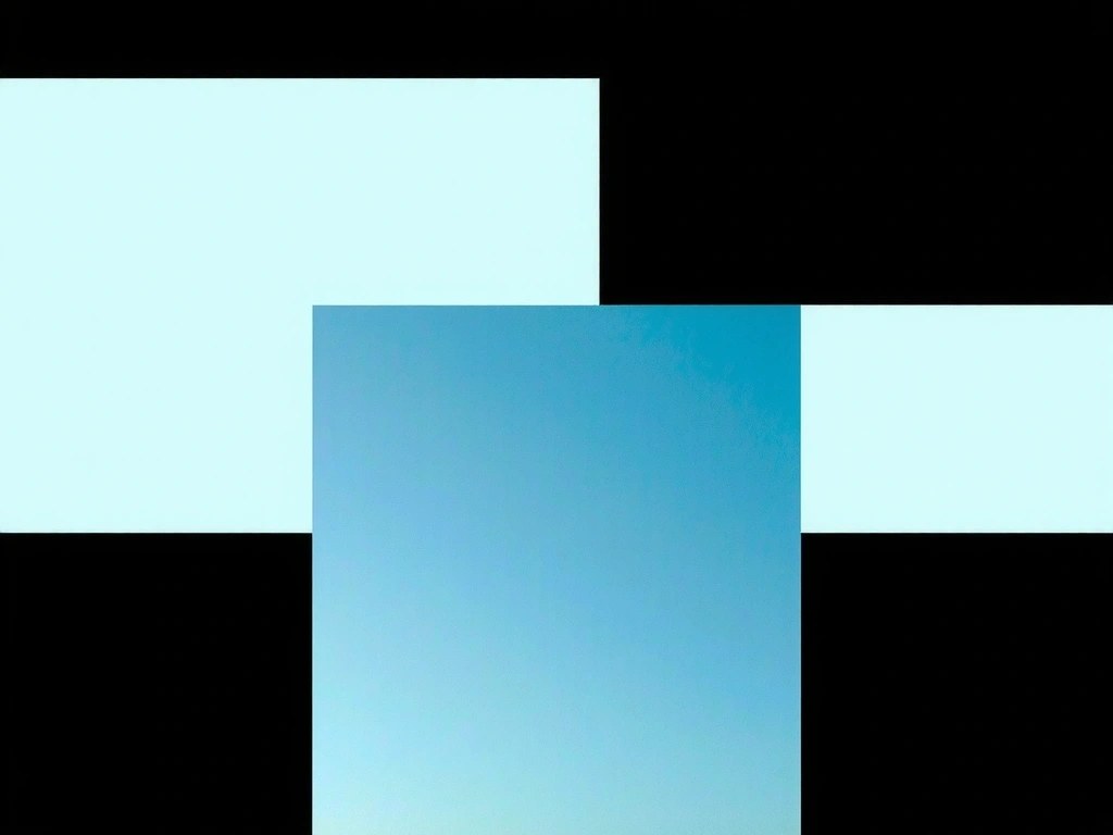 Composition graphique abstraite